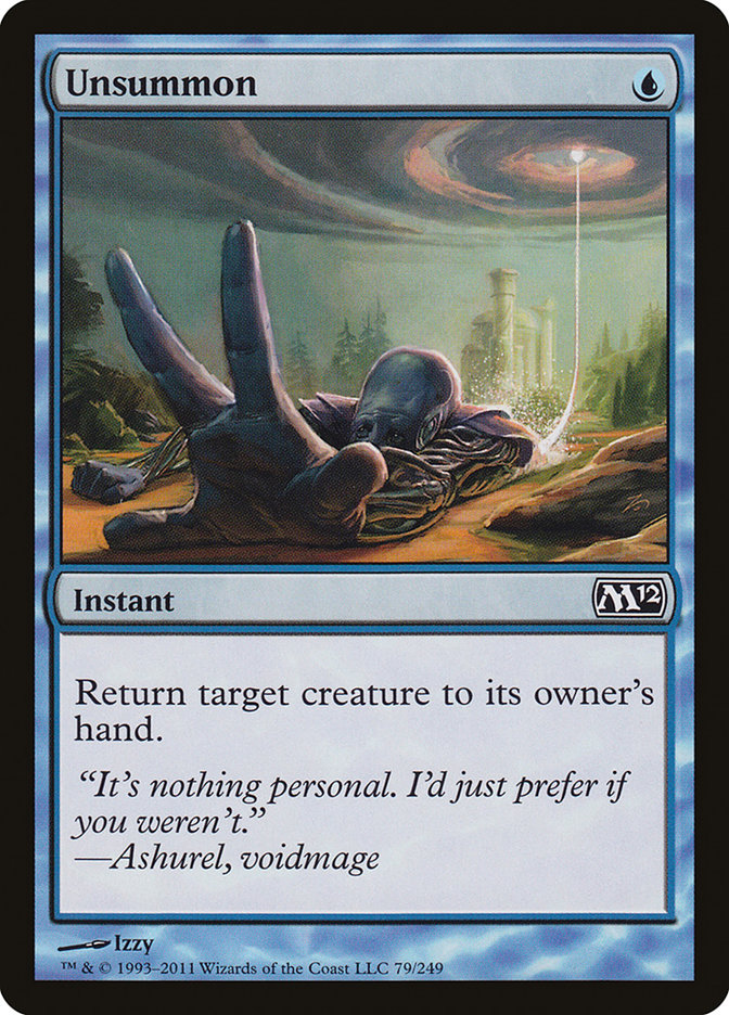 Unsummon [Magic 2012] | L.A. Mood Comics and Games