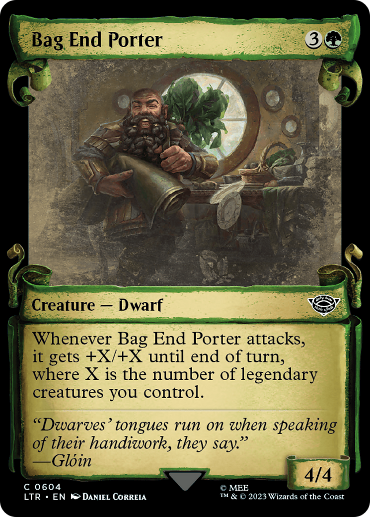 Bag End Porter [The Lord of the Rings: Tales of Middle-Earth Showcase Scrolls] | L.A. Mood Comics and Games