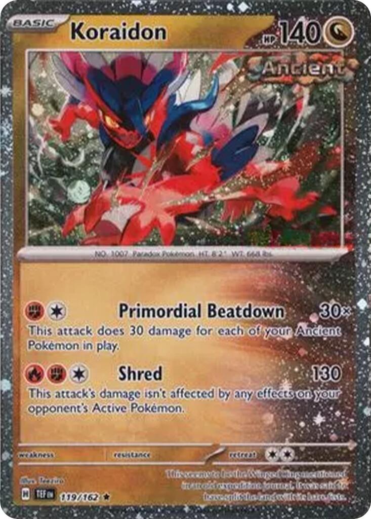 Koraidon (119/162) (Cosmos Holo) [Miscellaneous Cards] | L.A. Mood Comics and Games