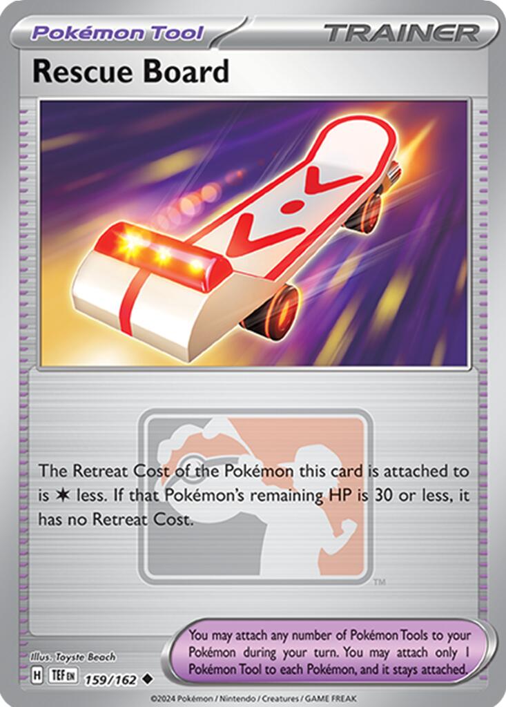 Rescue Board (159/162) [League & Championship Cards] | L.A. Mood Comics and Games