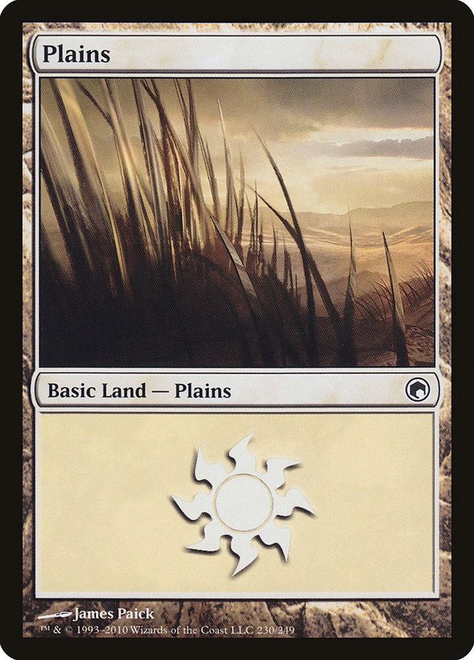 Plains (230) [Scars of Mirrodin] | L.A. Mood Comics and Games