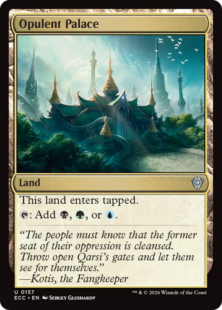 Opulent Palace [Lorwyn Eclipsed Commander] | L.A. Mood Comics and Games