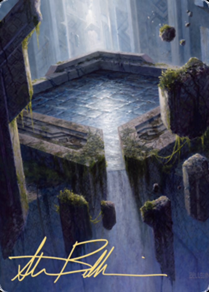 Morphic Pool Art Card (Gold-Stamped Signature) [Zendikar Rising Art Series] | L.A. Mood Comics and Games