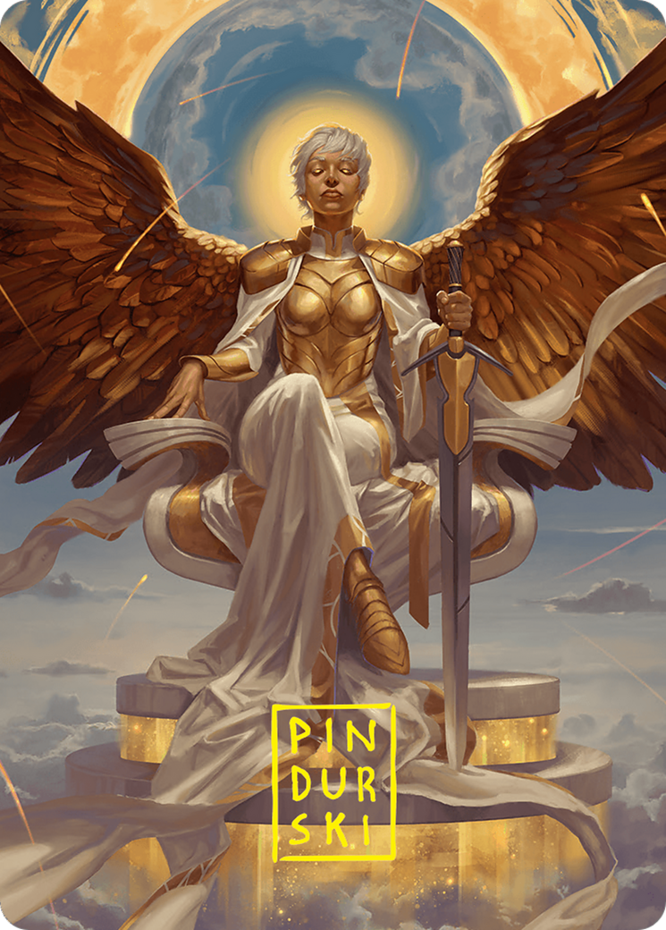 Herald of Eternal Dawn Art Card (27/54) [Foundations Art Series] | L.A. Mood Comics and Games