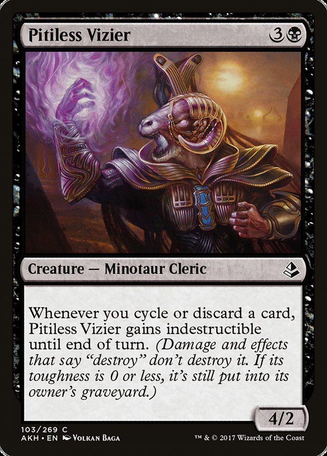Pitiless Vizier [Amonkhet] | L.A. Mood Comics and Games