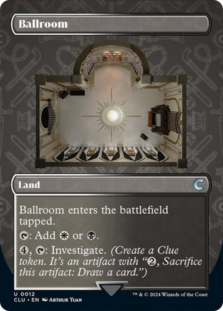 Ballroom (Borderless) [Ravnica: Clue Edition] | L.A. Mood Comics and Games
