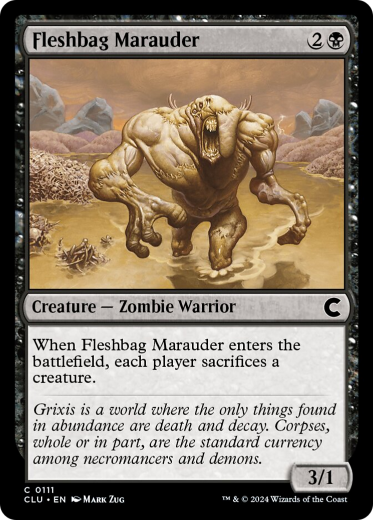 Fleshbag Marauder [Ravnica: Clue Edition] | L.A. Mood Comics and Games
