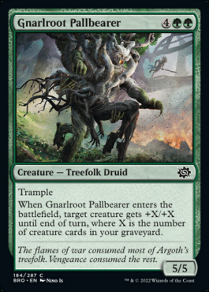 Gnarlroot Pallbearer [The Brothers' War] | L.A. Mood Comics and Games