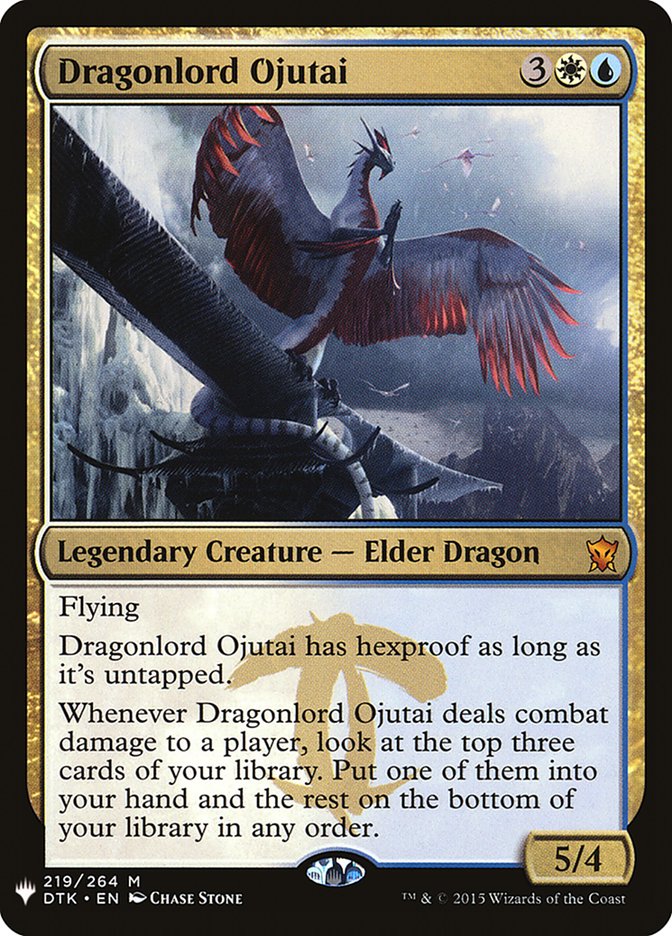 Dragonlord Ojutai [The List] | L.A. Mood Comics and Games