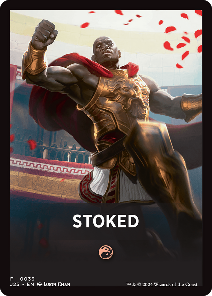 Stoked Theme Card [Foundations Jumpstart Front Cards] | L.A. Mood Comics and Games