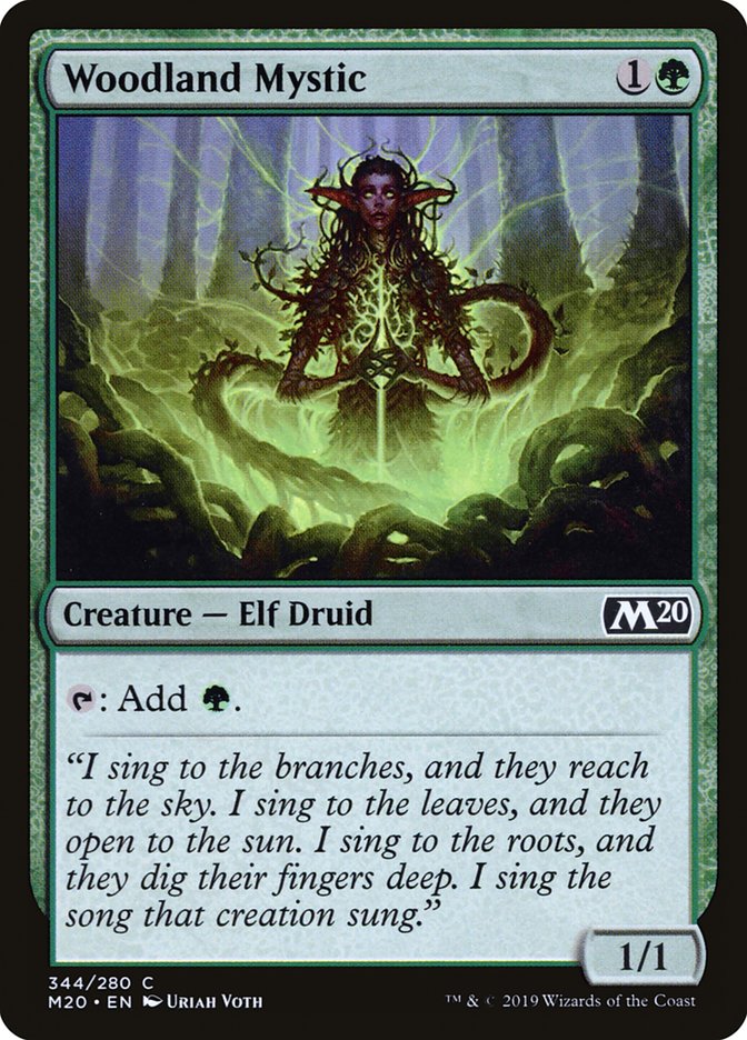 Woodland Mystic [Core Set 2020] | L.A. Mood Comics and Games