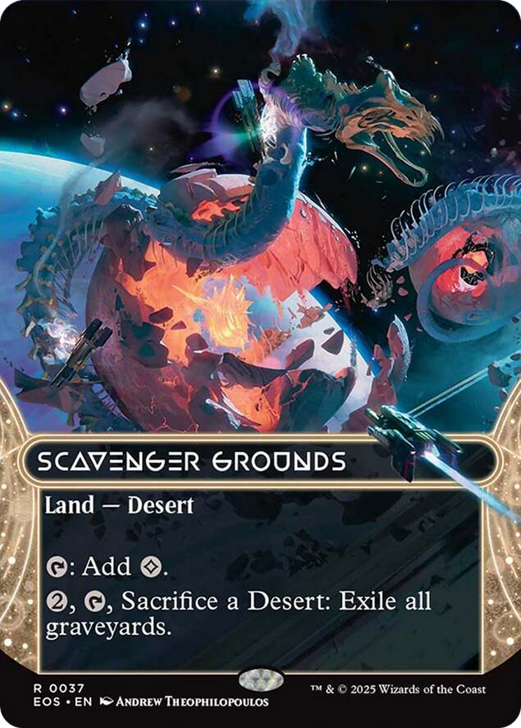 Scavenger Grounds (0037) (Borderless) [Edge of Eternities: Stellar Sights] | L.A. Mood Comics and Games