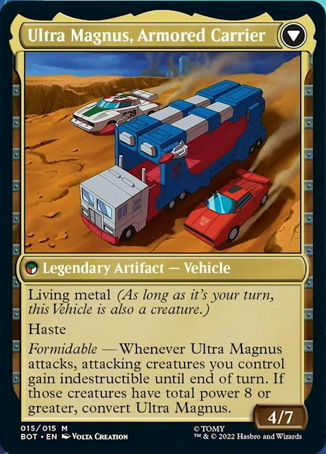 Ultra Magnus, Tactician // Ultra Magnus, Armored Carrier [Transformers] | L.A. Mood Comics and Games
