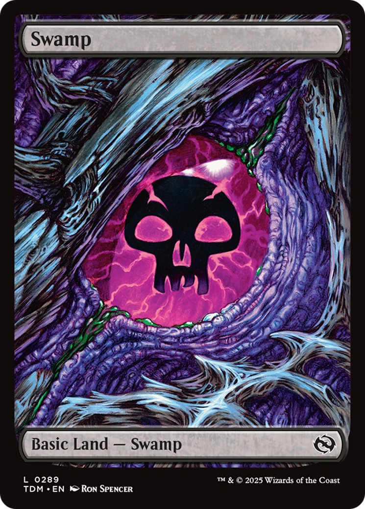 Swamp (0289) [Tarkir: Dragonstorm] | L.A. Mood Comics and Games