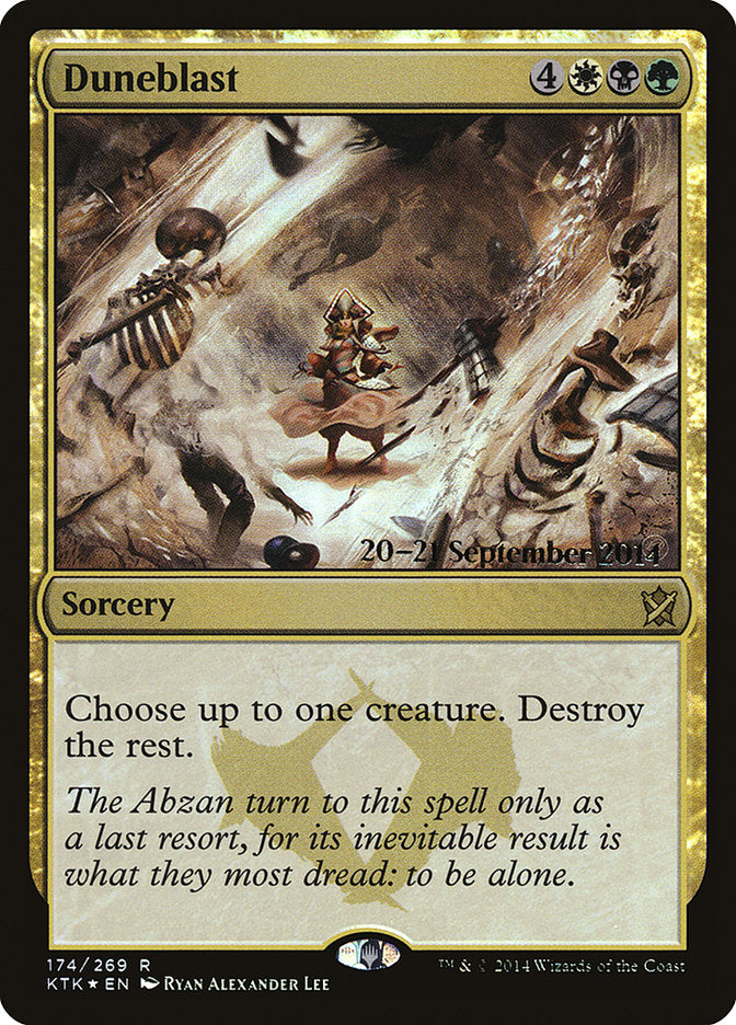 Duneblast [Khans of Tarkir Prerelease Promos] | L.A. Mood Comics and Games
