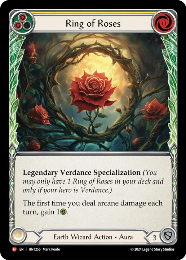 Ring of Roses [HNT256] (The Hunted)  Cold Foil | L.A. Mood Comics and Games