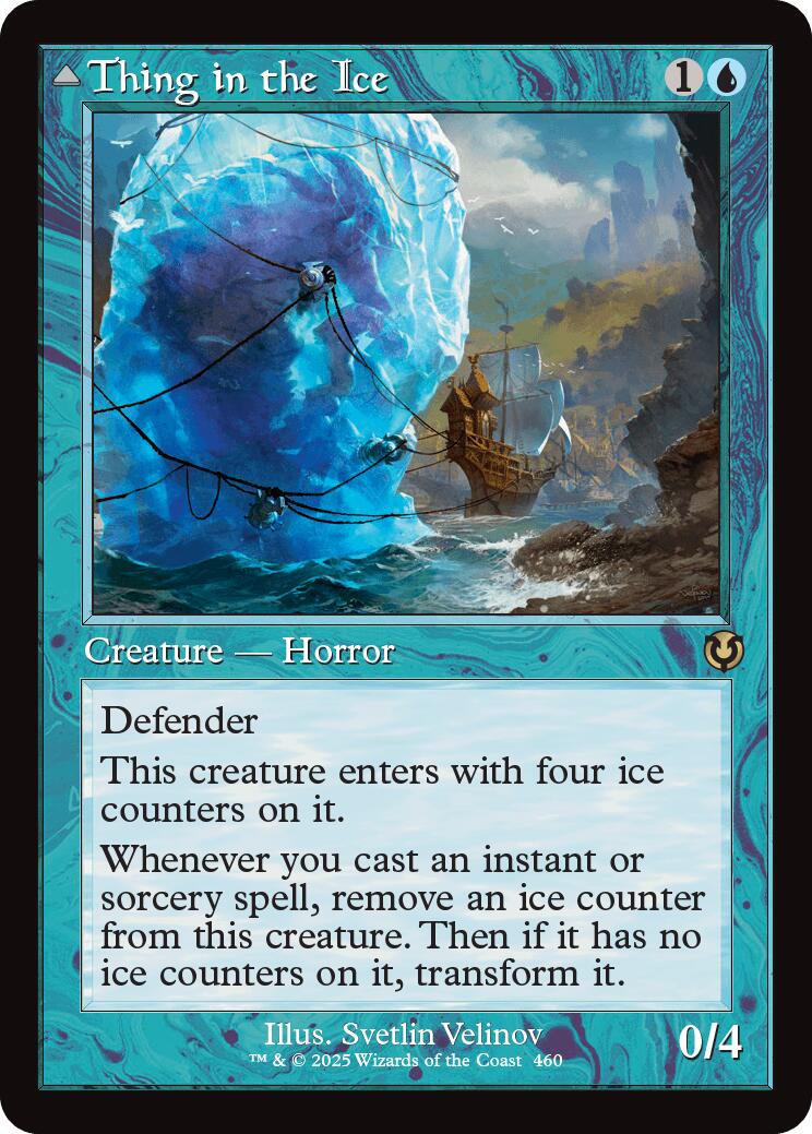 Thing in the Ice // Awoken Horror (Retro Frame) [Innistrad Remastered] | L.A. Mood Comics and Games