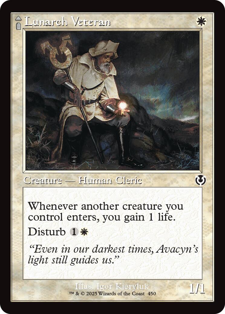 Lunarch Veteran // Luminous Phantom (Retro Frame) [Innistrad Remastered] | L.A. Mood Comics and Games