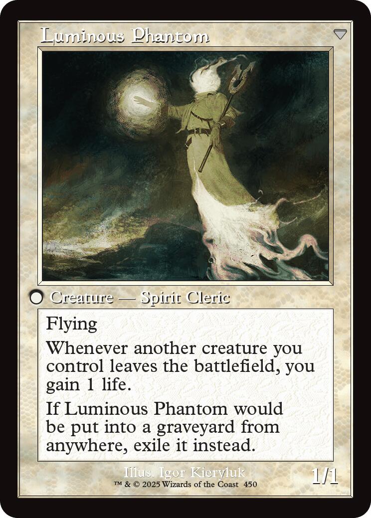 Lunarch Veteran // Luminous Phantom (Retro Frame) [Innistrad Remastered] | L.A. Mood Comics and Games