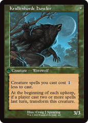 Duskwatch Recruiter // Krallenhorde Howler (Retro Frame) [Innistrad Remastered] | L.A. Mood Comics and Games