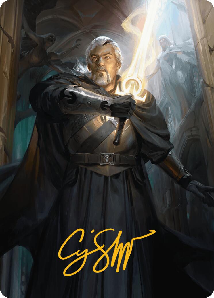 Odric, Lunarch Marshal Art Card (Gold-Stamped Signature) [Innistrad Remastered Art Series] | L.A. Mood Comics and Games