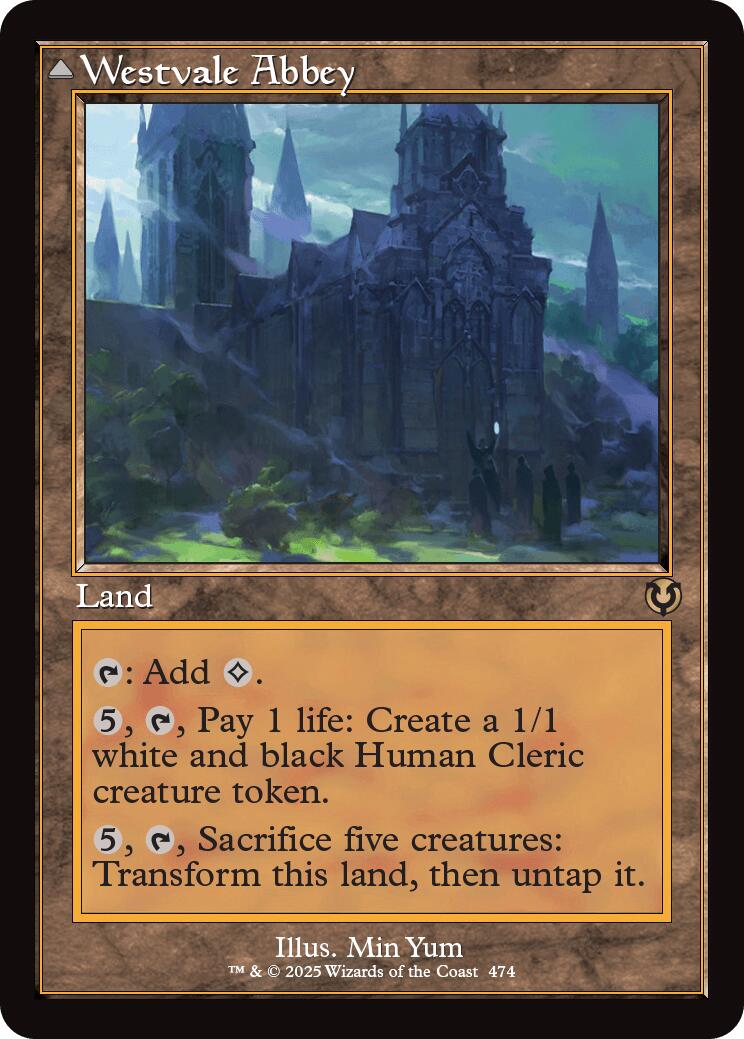 Westvale Abbey // Ormendahl, Profane Prince (Retro Frame) [Innistrad Remastered] | L.A. Mood Comics and Games