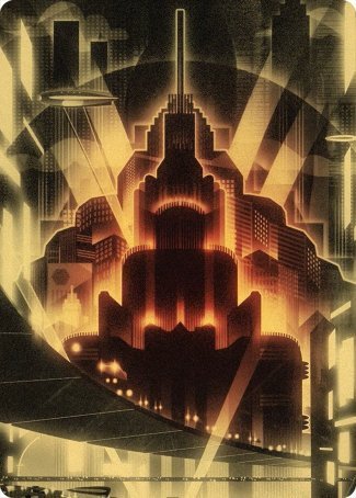 Plains Art Card [Streets of New Capenna Art Series] | L.A. Mood Comics and Games
