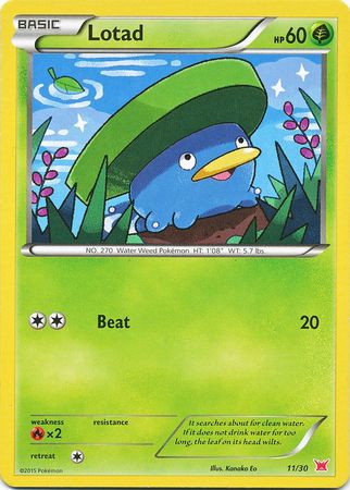 Lotad (11/30) [XY: Trainer Kit 2 - Latias] | L.A. Mood Comics and Games