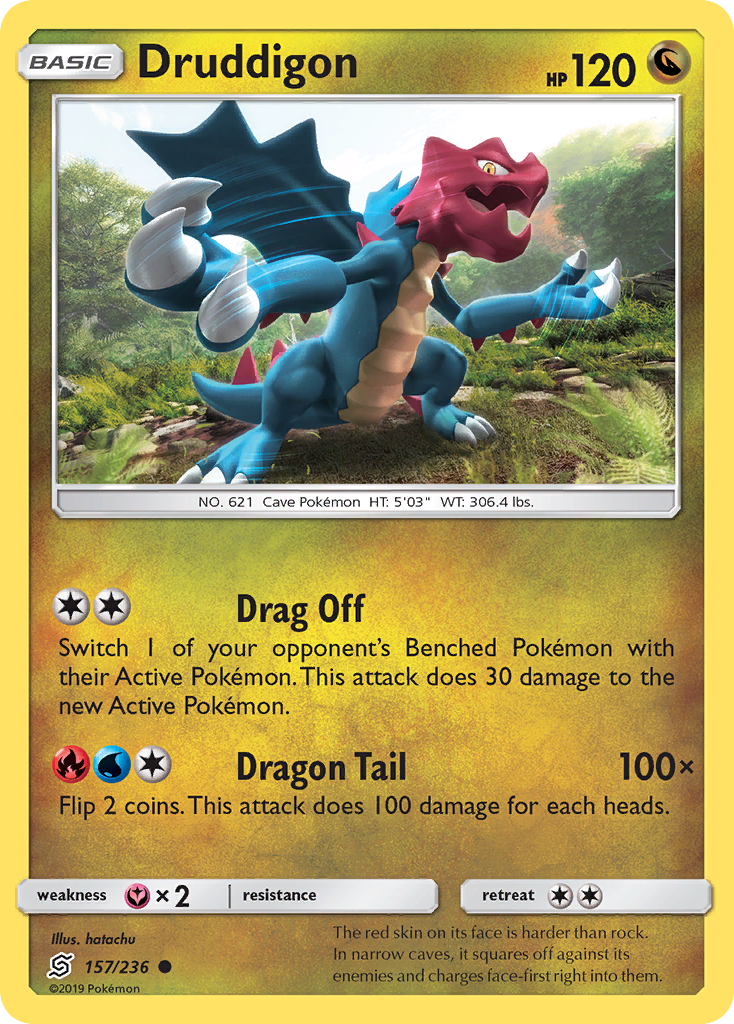 Druddigon (157/236) [Sun & Moon: Unified Minds] | L.A. Mood Comics and Games