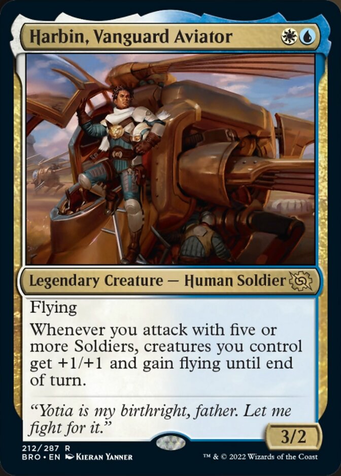 Harbin, Vanguard Aviator [The Brothers' War] | L.A. Mood Comics and Games