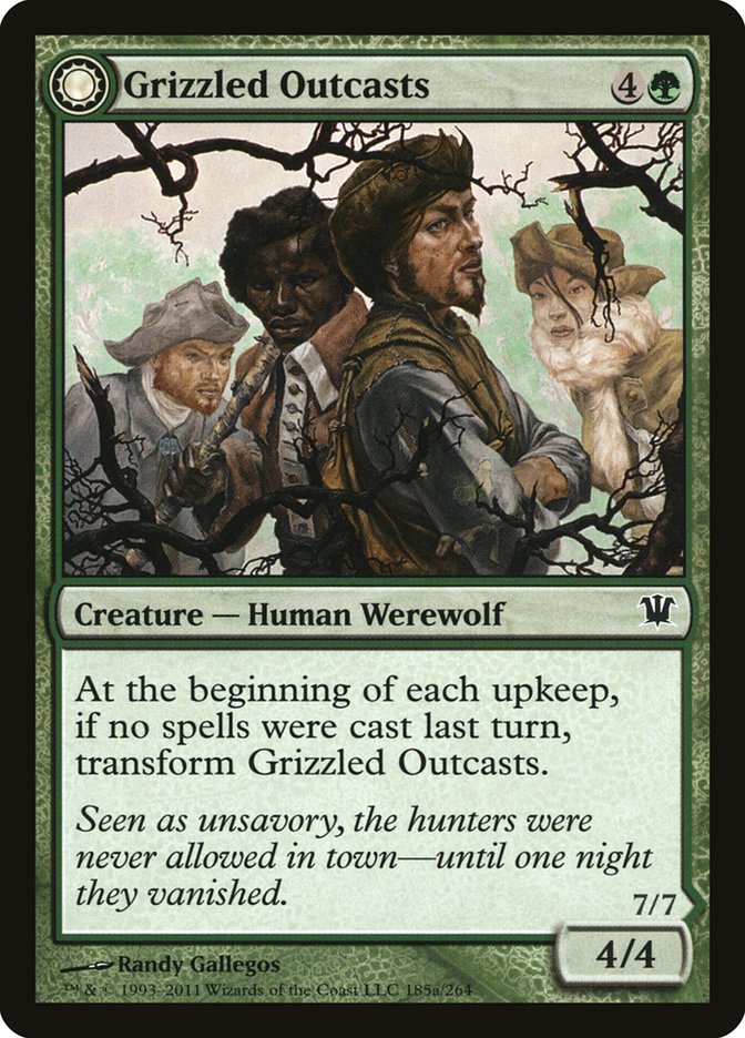 Grizzled Outcasts // Krallenhorde Wantons [Innistrad] | L.A. Mood Comics and Games