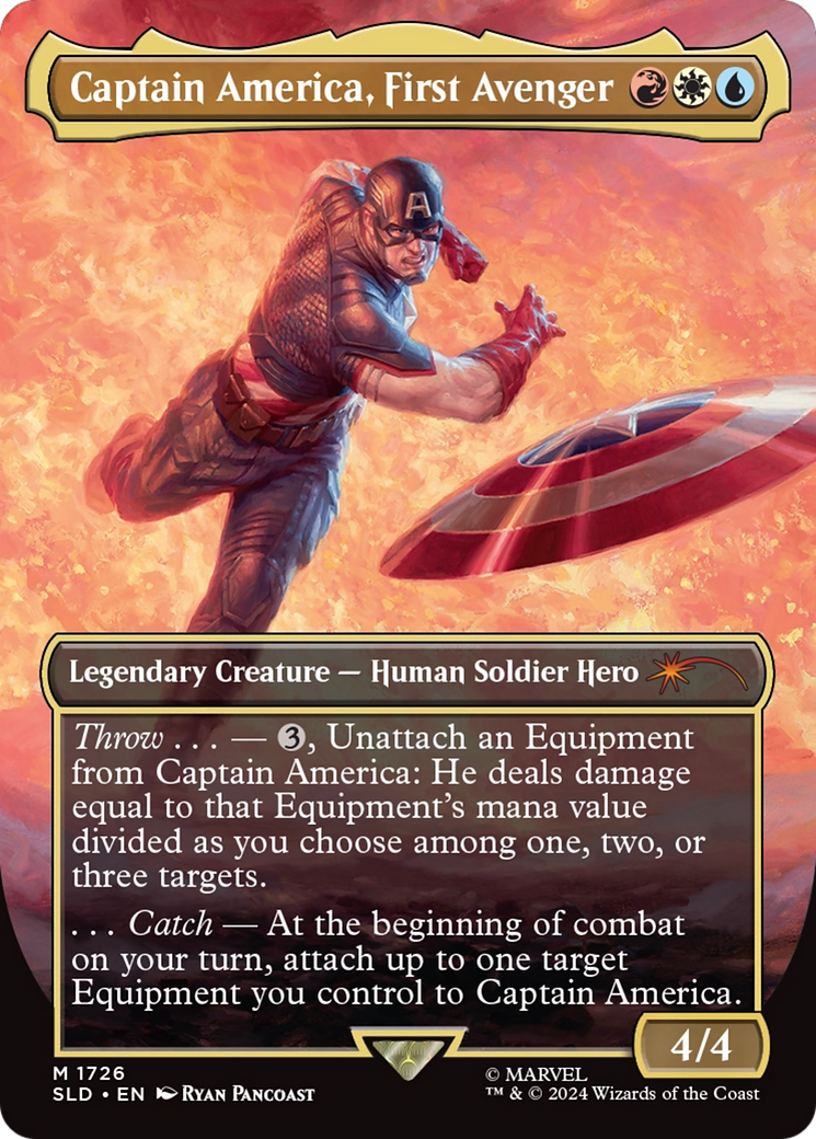 Captain America's Aid - Sigarda's Aid [Secret Lair Drop Series] | L.A. Mood Comics and Games