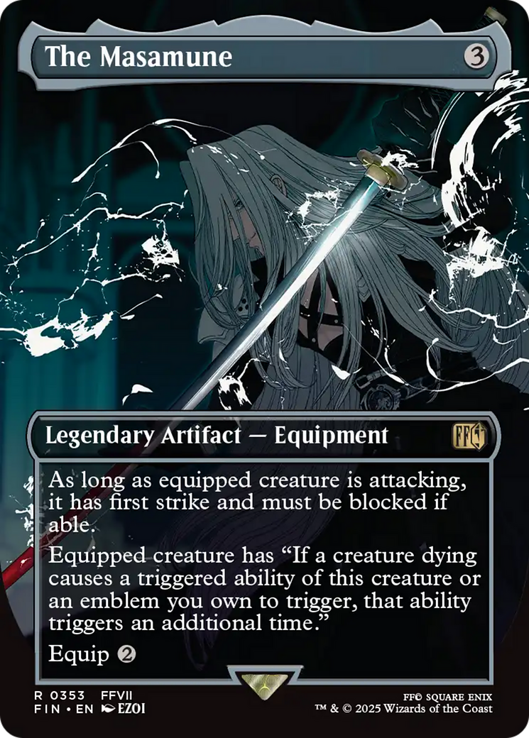 The Masamune (Borderless) [FINAL FANTASY] | L.A. Mood Comics and Games