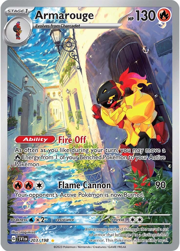 Armarouge (203/198) [Scarlet & Violet: Base Set] | L.A. Mood Comics and Games