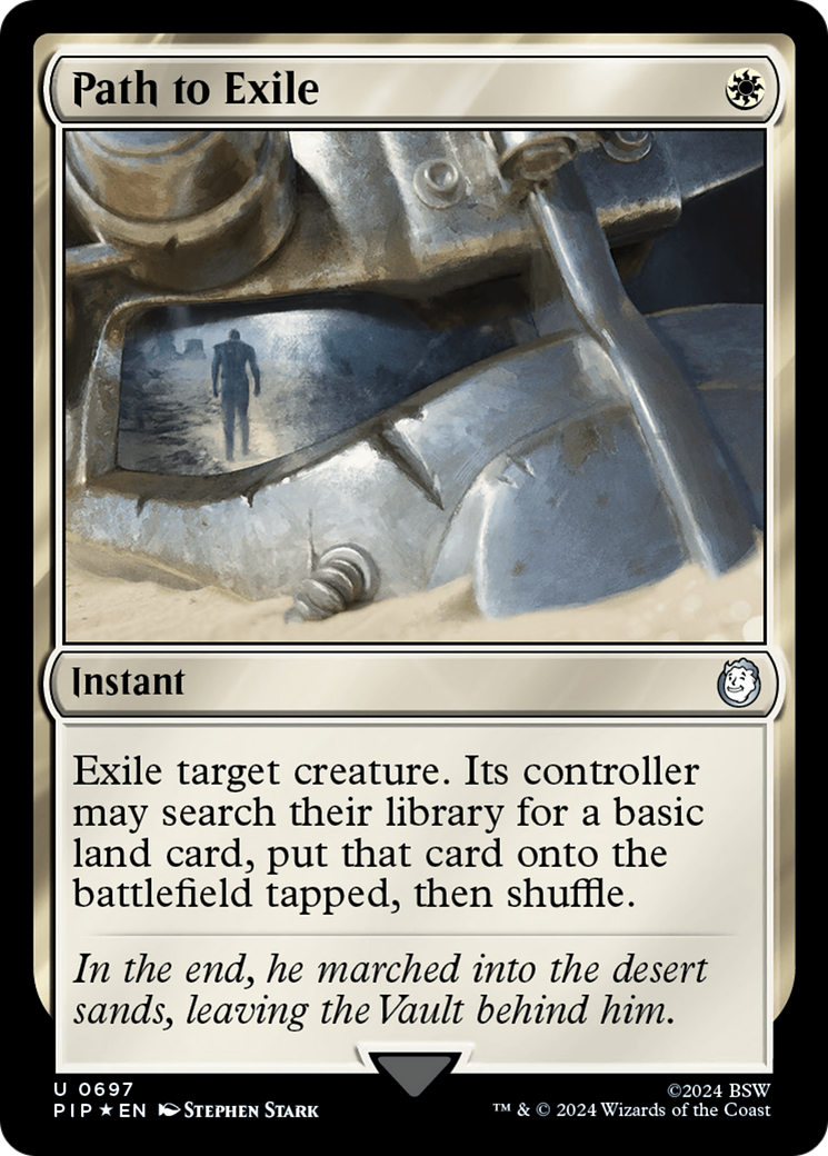 Path to Exile (Surge Foil) [Fallout] | L.A. Mood Comics and Games
