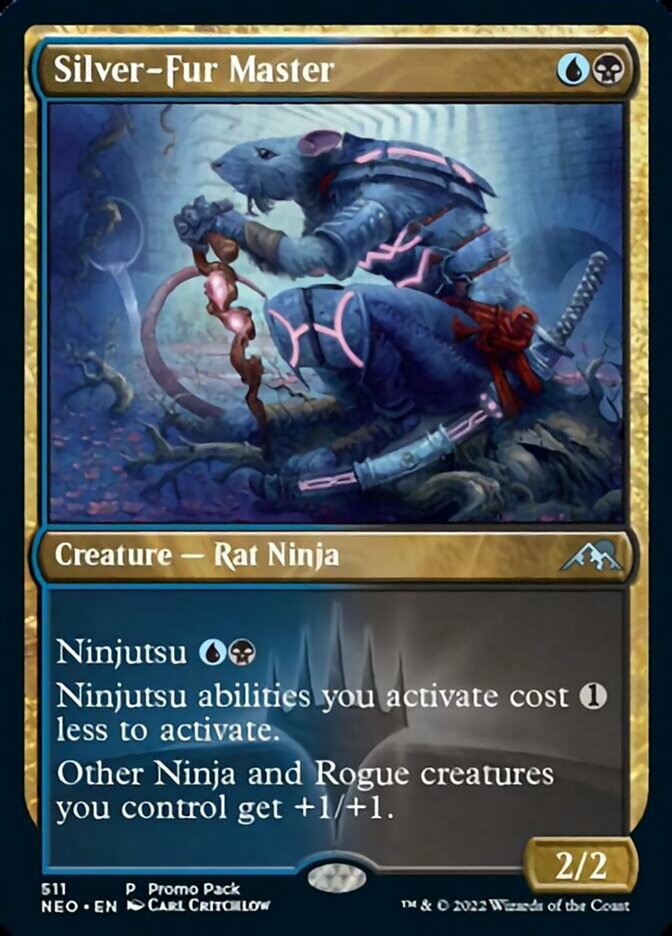 Silver-Fur Master (Promo Pack) [Kamigawa: Neon Dynasty Promos] | L.A. Mood Comics and Games