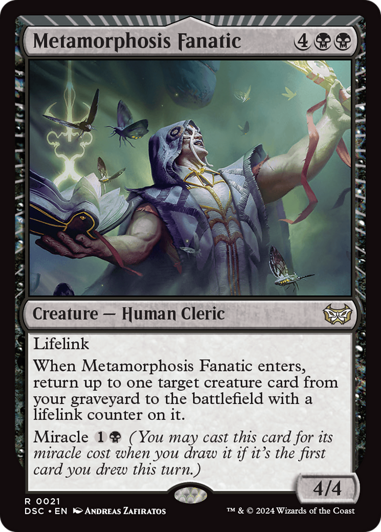 Metamorphosis Fanatic [Duskmourn: House of Horror Commander] | L.A. Mood Comics and Games