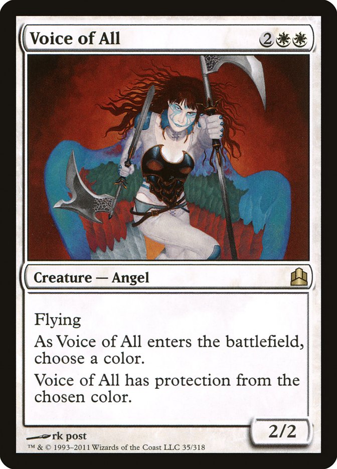 Voice of All [Commander 2011] | L.A. Mood Comics and Games