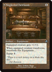 Neglected Heirloom (Retro Frame) [Innistrad Remastered] | L.A. Mood Comics and Games