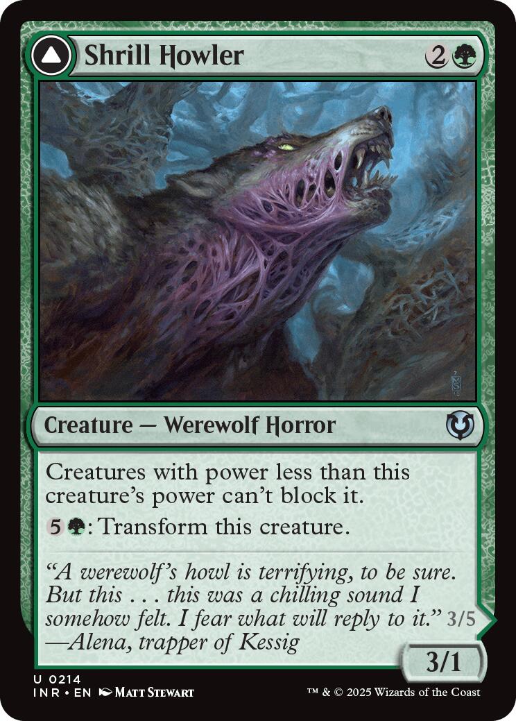 Shrill Howler // Howling Chorus [Innistrad Remastered] | L.A. Mood Comics and Games