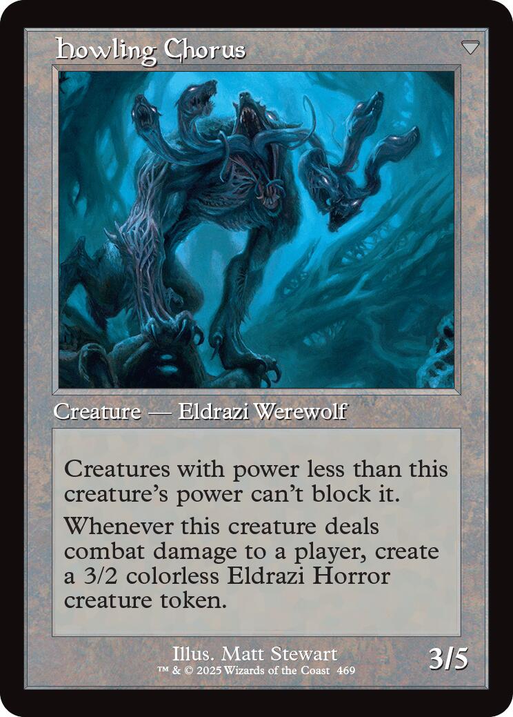 Shrill Howler // Howling Chorus (Retro Frame) [Innistrad Remastered] | L.A. Mood Comics and Games