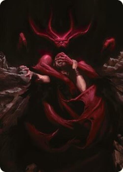 Infernal Grasp Art Card [Innistrad Remastered Art Series] | L.A. Mood Comics and Games