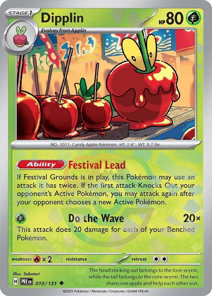 Dipplin (010/131) (Master Ball Pattern) [Scarlet & Violet: Prismatic Evolutions] | L.A. Mood Comics and Games