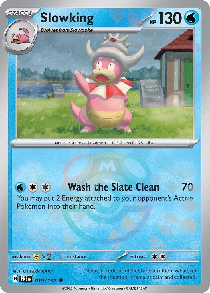 Slowking (019/131) (Master Ball Pattern) [Scarlet & Violet: Prismatic Evolutions] | L.A. Mood Comics and Games