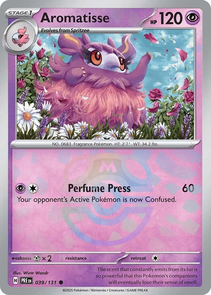 Aromatisse (039/131) (Master Ball Pattern) [Scarlet & Violet: Prismatic Evolutions] | L.A. Mood Comics and Games