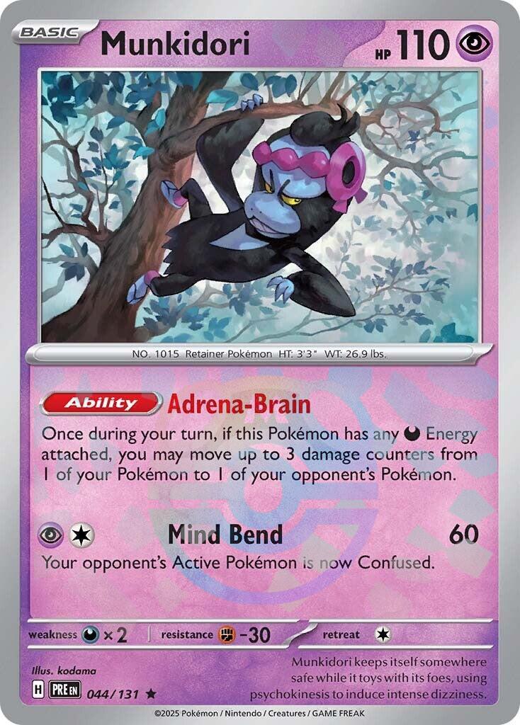 Munkidori (044/131) (Master Ball Pattern) [Scarlet & Violet: Prismatic Evolutions] | L.A. Mood Comics and Games