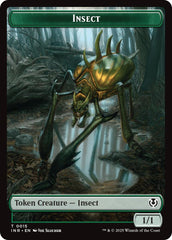 Insect // Spider Double-Sided Token [Innistrad Remastered Tokens] | L.A. Mood Comics and Games