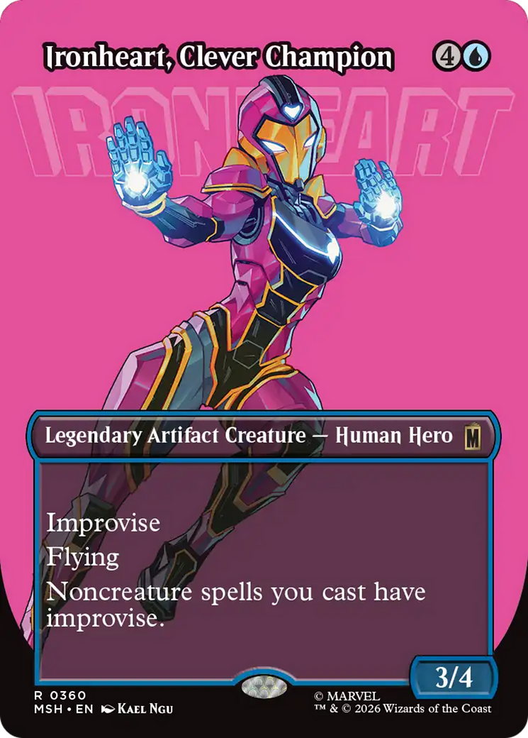 Ironheart, Clever Champion (Borderless) [Marvel Super Heroes] | L.A. Mood Comics and Games