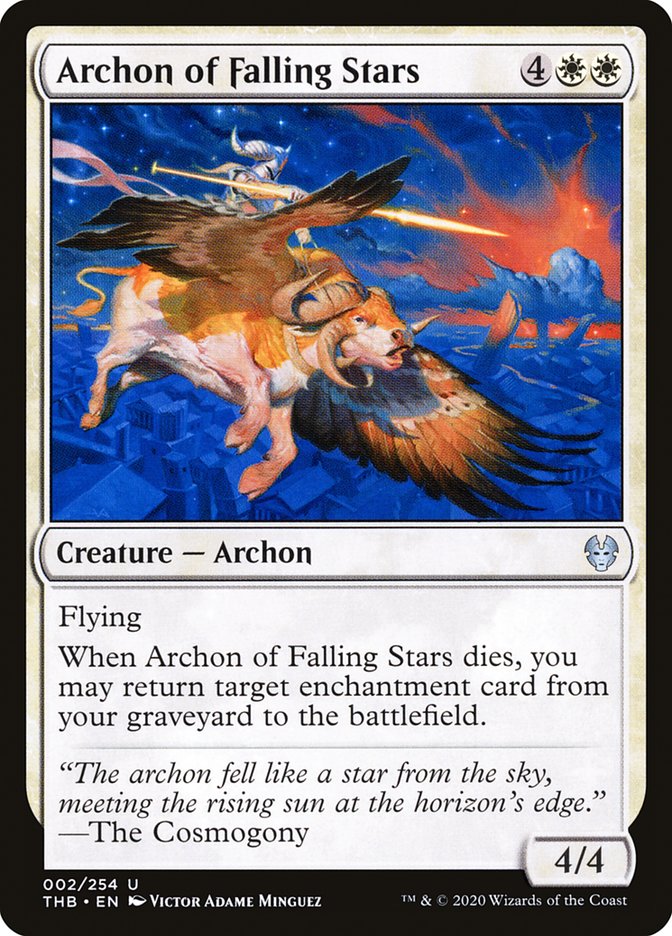 Archon of Falling Stars [Theros Beyond Death] | L.A. Mood Comics and Games