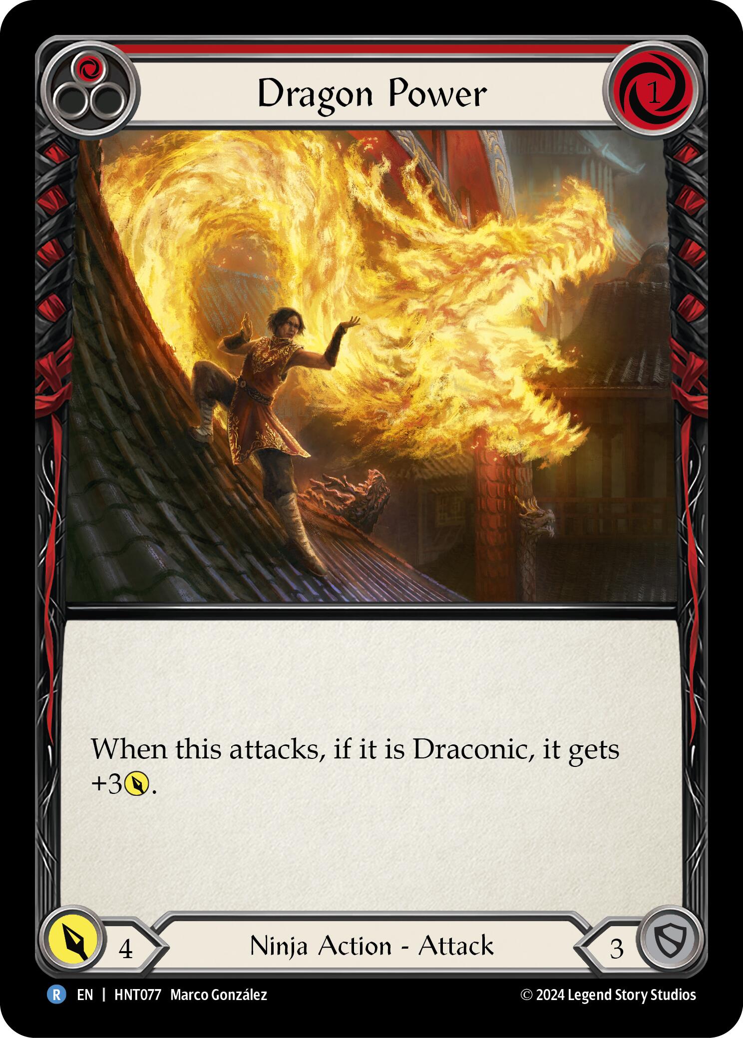 Dragon Power (Red) [HNT077] (The Hunted) | L.A. Mood Comics and Games
